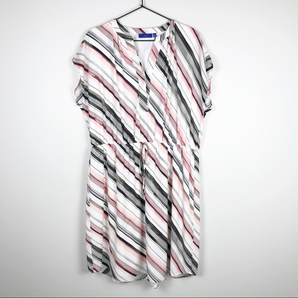 APT. 9 Shirt Dress with Elastic Waist